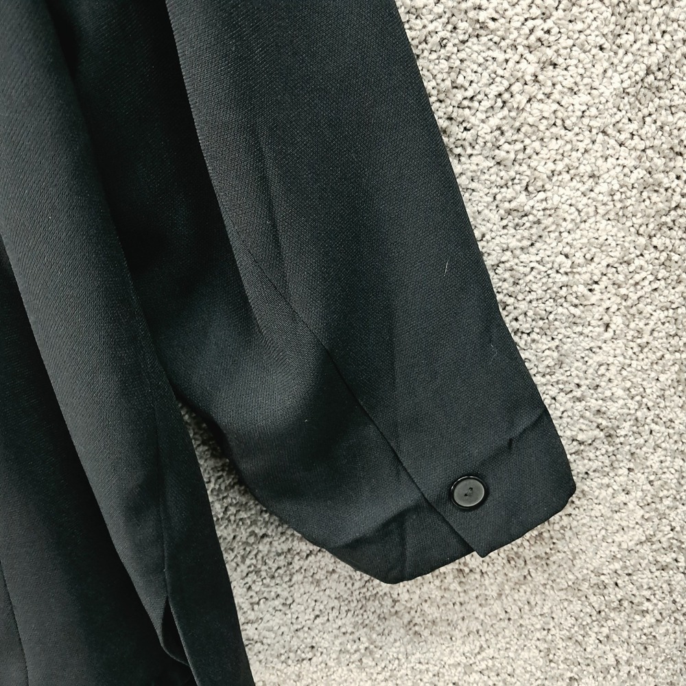 Maggie McNaughton Womens Black Button Blazer Jacket Plus Size 22W Professional - Picture 5 of 10